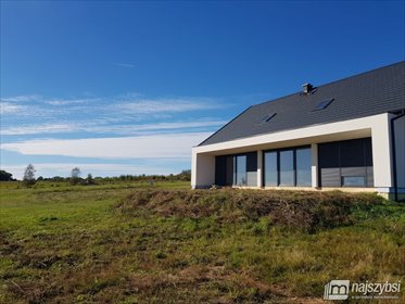 Nowoczesny dom 142 m² z panoramicznym widokiem na rzekę dom Wolin, Łuskowo