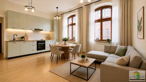 Klimatyczne 2-pokojowe mieszkanie w kamienicy, 47,3 m² mieszkanie Świdnica