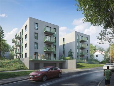 Komfortowe 45 m² z balkonem w nowoczesnym budynku. mieszkanie Kraków, Podgórze Duchackie, Wola Duchacka, Malborska