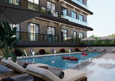 Apartament z widokiem na miasto, basen i sauna, 150 m od morza mieszkanie Alanya, Güller Pınarı, Alanya, Antalya