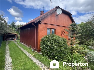 Do sprzedania urokliwy dom z bala 77 m² w Broku dom Brok