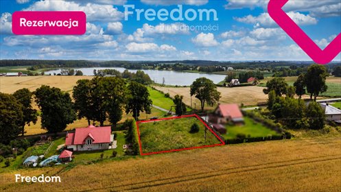 Działka 1236 m² z widokiem na jezioro i lasy. działka Grabowiec