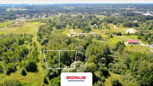 działka na sprzedaż 970m2 działka Myki