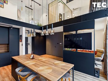 Luksusowy loft 85 m2 z balkonem i parkingiem. mieszkanie Katowice, Adama Asnyka
