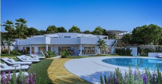 Luksusowy penthouse 158 m² z tarasem 68 m² - Estepona dom Estepona