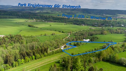 Malownicza działka 1080 m² w Szczytnej - cisza i zieleń działka Szczytna