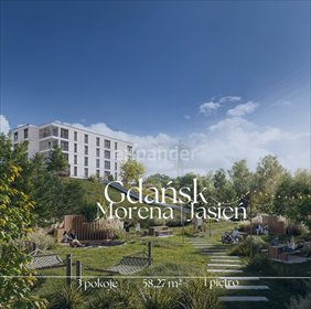 mieszkanie na sprzedaż 58m2 mieszkanie Gdańsk, Piecki-Migowo, Wojciecha Kiedrowskiego
