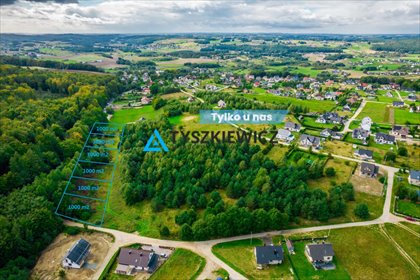 działka na sprzedaż 1000m2 działka Somonino, Polna