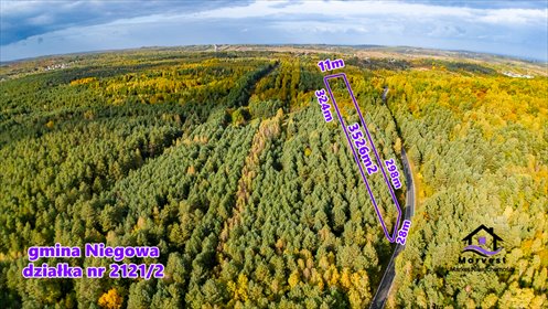 działka na sprzedaż 3526m2 działka Niegowa