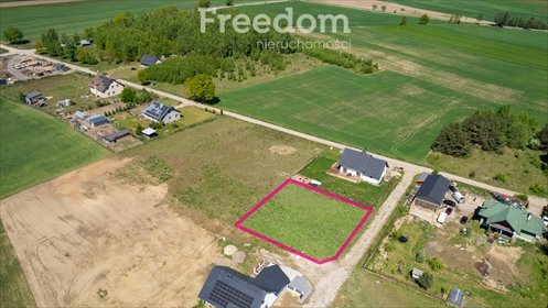 działka na sprzedaż 1011m2 działka Lisewiec, Rusałki