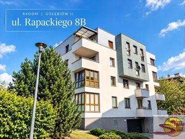 Do sprzedania przestronne mieszkanie 54,82 m² z loggią i miejscem parkingowym mieszkanie Radom, Gołębiów Ii, Adama Rapackiego