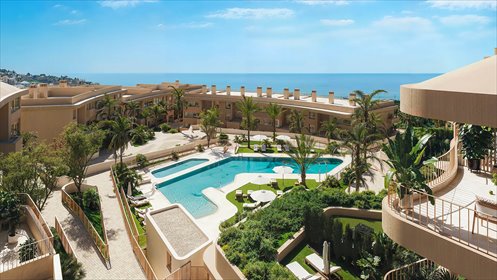 Luksusowe mieszkanie z panoramicznym widokiem na morze mieszkanie El Higuerón, El Higuerón, Fuengirola, Málaga
