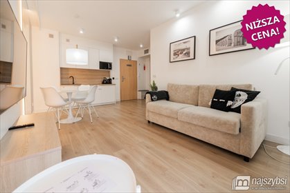 Luksusowy apartament 41 m² z miejscem w Pobierowie mieszkanie Pobierowo, Ciechanowska