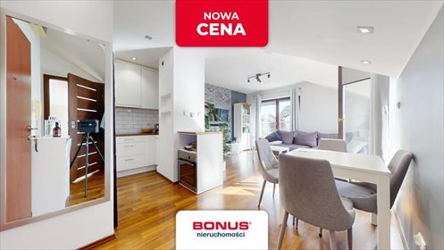 Mieszkanie z tarasem i widokiem na Warszewo, 45 m2 mieszkanie Szczecin, Warszewo, Kalinowa