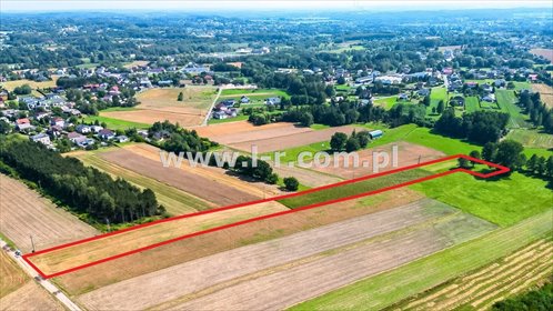 Działka inwestycyjna 9 847 m² w Czyżowicach - teren produkcyjno-usługowy działka Czyżowice