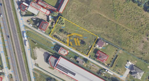 działka na sprzedaż 2570m2 działka Wielogóra