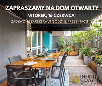 Przestronny 4-pokojowy apartament z 2 ogródkami i parkingiem mieszkanie Warszawa, Praga-Południe Kamionek, Lubomira