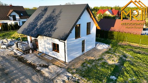 Nowoczesny dom w stanie deweloperskim, 192 m2, ogrzewanie podłogowe dom Wola Rzędzińska