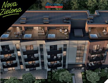 Na sprzedaż luksusowe 92 m² dwupoziomowe mieszkanie z tarasem i jacuzzi mieszkanie Piła, Zielona Dolina