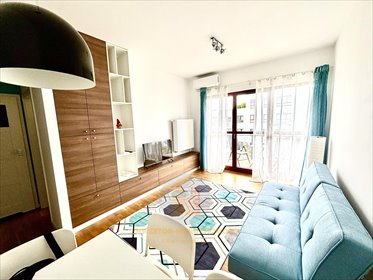 Wynajmę nowoczesne 2-pokojowe mieszkanie 42 m² w Wilanowie mieszkanie Warszawa, Wilanów, Miasteczko Wilanów, al. Rzeczypospolitej