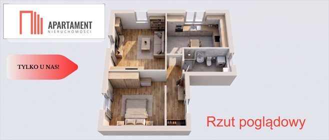 Polecam 37 m² mieszkanie w Teresinie z odnowionym blokiem mieszkanie Teresin