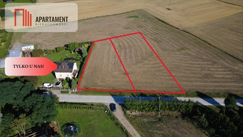 Polecam dwie działki budowlane w Rajkowach 1482 i 1900 m² działka Rajkowy