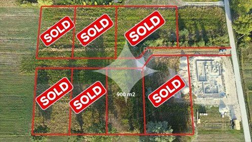 działka na sprzedaż 900m2 działka Dobczyn, Dworska