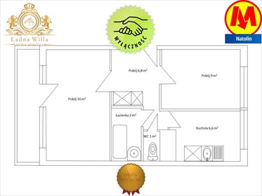 mieszkanie na sprzedaż 42m2 mieszkanie Warszawa, Ursynów, Natolin, Na Uboczu