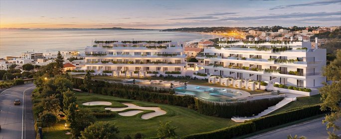 Stylowe 3-pokoje z panoramicznym widokiem na morze mieszkanie Málaga, El Chaparral, Mijas, Málaga