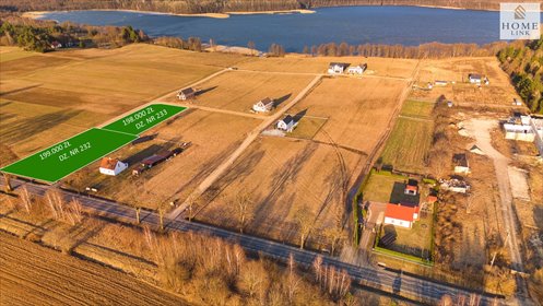 Na sprzedaż działka 2823 m² z dostępem do jeziora w Mazurach działka Jabłonowo
