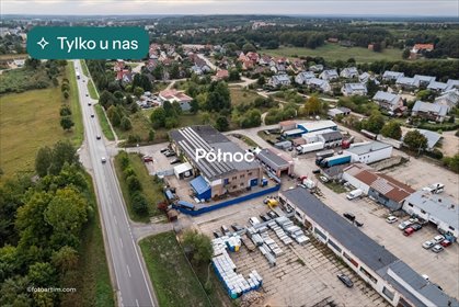 Magazyn 2270 m2 z biurami i mieszkaniem, klimatyzacja magazyn Olsztynek