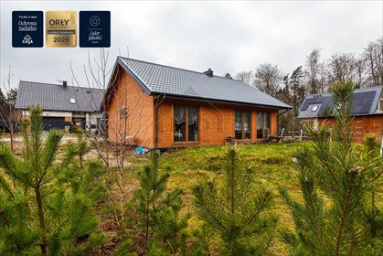 Urokliwy domek rekreacyjny 70 m² na dużej działce dom Nowy Dwór Wejherowski