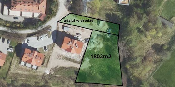 działka na sprzedaż 1802m2 działka Kowary, Górnicza