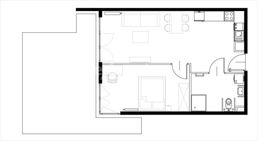 mieszkanie na sprzedaż 50m2 mieszkanie Kraków, Prądnik Biały, Stefana Banacha