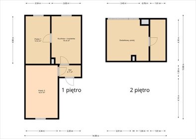 Zakrzów, 66 m² z potencjałem, garaż i ogród - polecam! mieszkanie Zakrzów