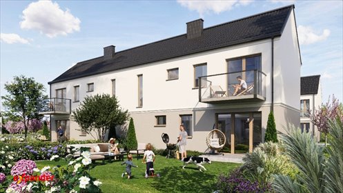 Nowoczesne 3-pokojowe mieszkanie z balkonem w Siechnicach mieszkanie Siechnice, Cisowa