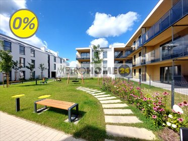 Nowoczesny 54 m² apartament z loggią i garażem. mieszkanie Warszawa, Wilanów, Zapłocie