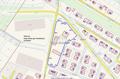 Działka pod zabudowę bliźniaczą z mediami i pozwoleniem działka Raszyn, Pruszkowska