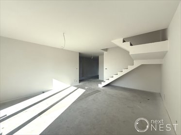 Nowoczesny segment 129 m² z ogródkiem i garażem, blisko Warszawy dom Bobrowiec, Wiklinowa