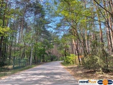 Na sprzedaż działka 2190 m² z domkiem, mediami i lasem działka Łosie