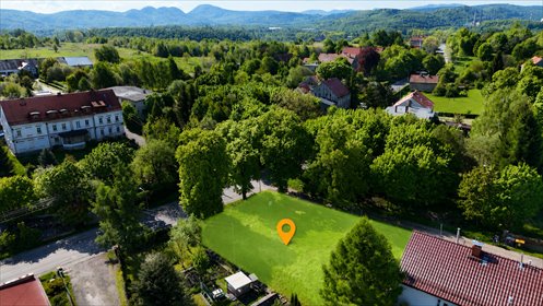 958 m² | WZ NA 2 DOMY | WIDOK NA CHEŁMIEC działka Wałbrzych, gen. Władysława Andersa