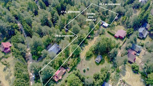 działka na sprzedaż 2600m2 działka Szumin