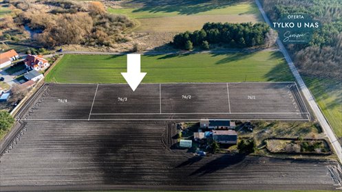 działka na sprzedaż 2076m2 działka Łuszczewo