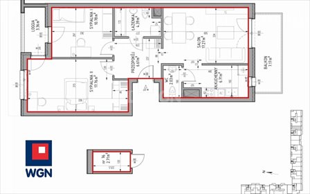 mieszkanie na sprzedaż 66m2 mieszkanie Lublin, Felin, Felin