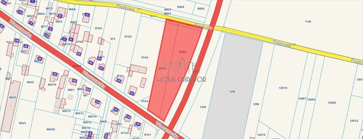 Działka pod inwestycję z warunkami zabudowy - 6 968 m². działka Mława, Warszawska