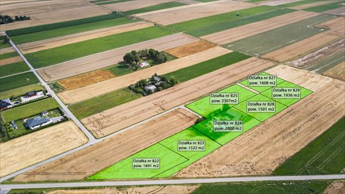 działka na sprzedaż 1501m2 działka Wierzchowiska, Wierzchowiska Pierwsze