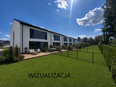 Do sprzedania dom szeregowy 134 m² z ogrodem w Zieleniewie dom Zieleniewo