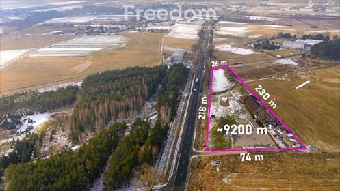 działka na sprzedaż 9200m2 działka Skorupy