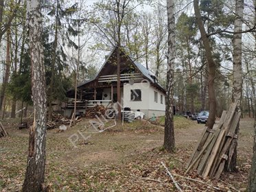 Na sprzedaż dom wolnostojący na dużej działce leśnej z potencjałem do remontu dom Złotokłos