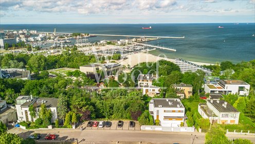 Polecam działkę z widokiem na morze i projektem luksusowego domu działka Gdynia, Kamienna Góra